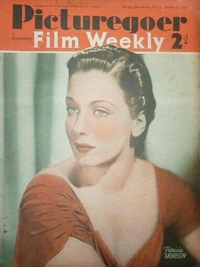 PICTUREGOER magazine side cover Issue 451  Weekly 13 January 1940