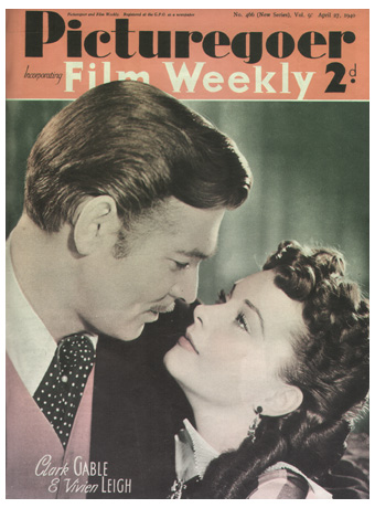PICTUREGOER magazine side cover Issue 466  Weekly 27 April 1940