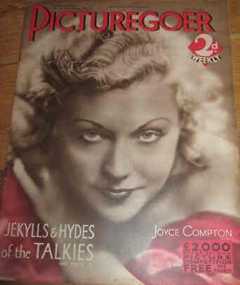 PICTUREGOER magazine side cover Issue 47  Weekly 16 April 1932
