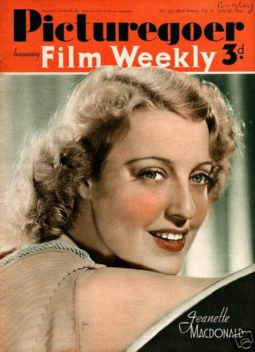 PICTUREGOER magazine side cover Issue 479  Weekly 27 July 1940