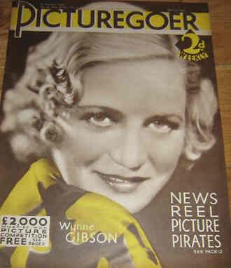 PICTUREGOER magazine side cover Issue 49  Weekly 30 April 1932