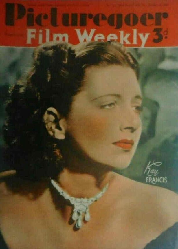 PICTUREGOER magazine side cover Issue 502  Weekly 4 January 1941