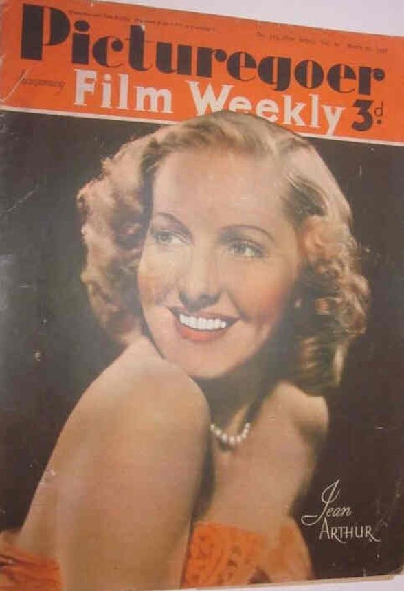 PICTUREGOER magazine side cover Issue 513  Weekly 22 March 1941