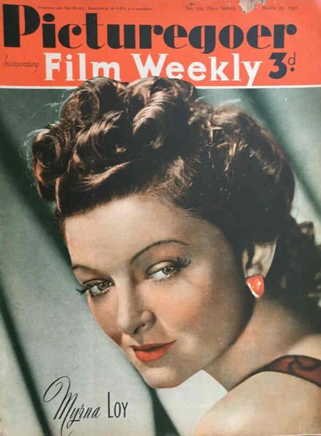 PICTUREGOER magazine side cover Issue 514  Weekly 29 March 1941
