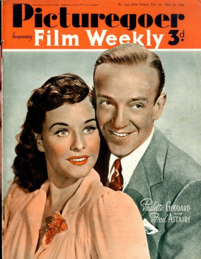 PICTUREGOER magazine side cover Issue 523  Weekly 31 May 1941