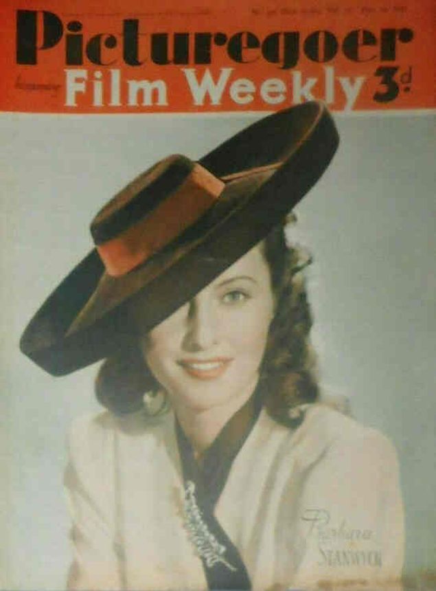 PICTUREGOER magazine side cover Issue 525  Weekly 14 June 1941