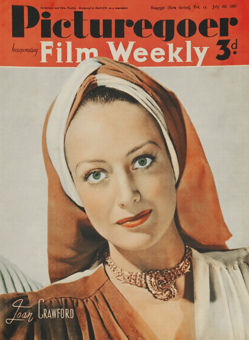 PICTUREGOER magazine side cover Issue 531  Weekly 26 July 1941