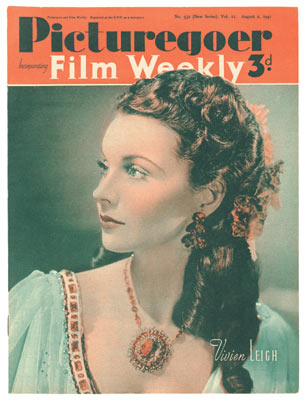 PICTUREGOER magazine side cover Issue 532  Weekly 2 August 1941