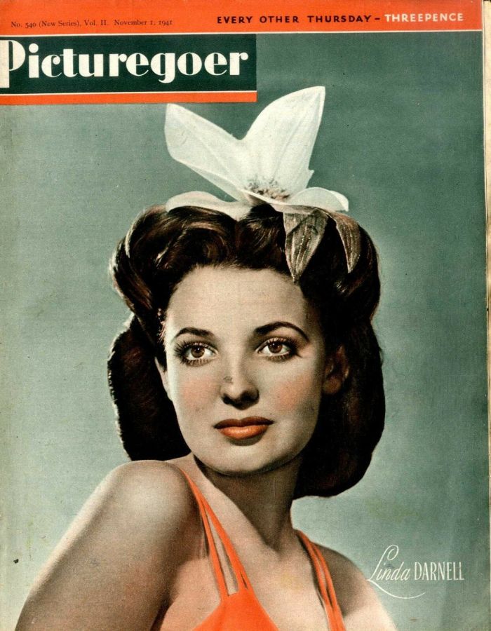 PICTUREGOER magazine side cover Issue 540  Weekly 1 November 1941