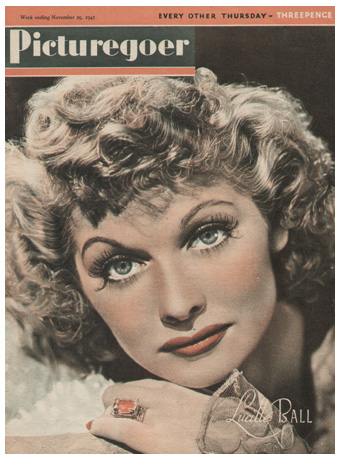 PICTUREGOER magazine side cover Issue 542  Weekly 29 November 1941