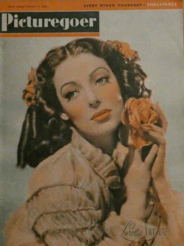 PICTUREGOER magazine side cover Issue 547  Weekly 7 February 1942