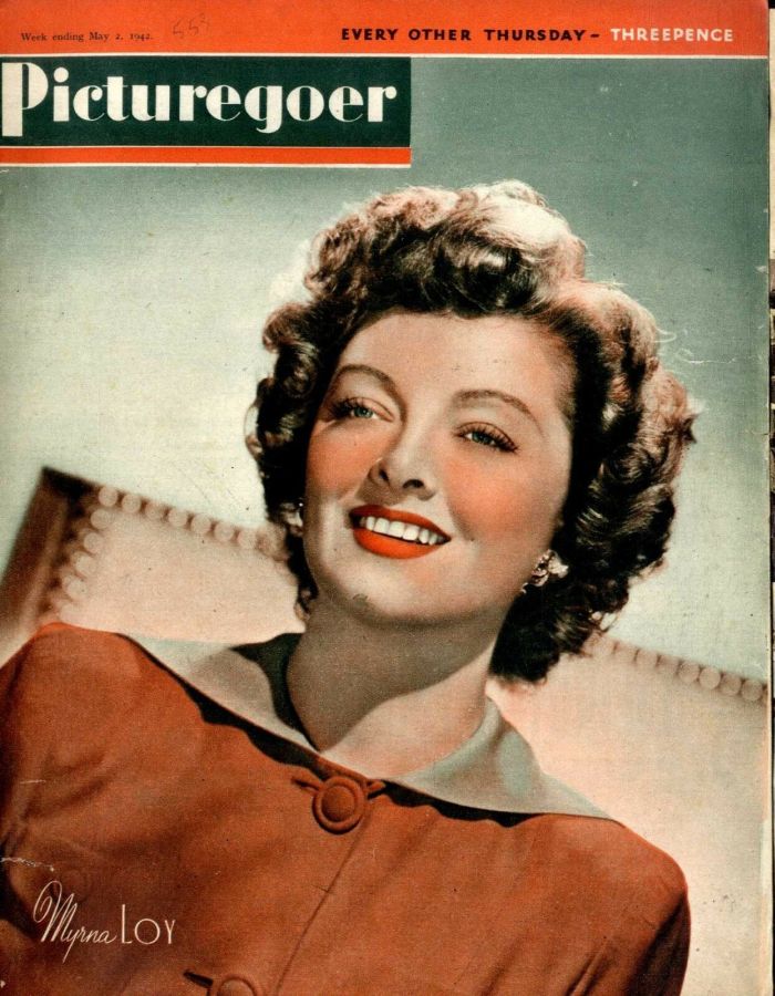 PICTUREGOER magazine side cover Issue 553  Weekly 2 May 1942
