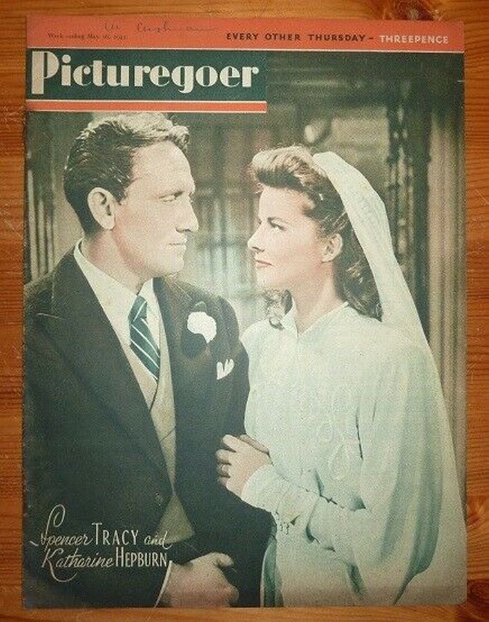 PICTUREGOER magazine side cover Issue 554  Weekly 16 May 1942