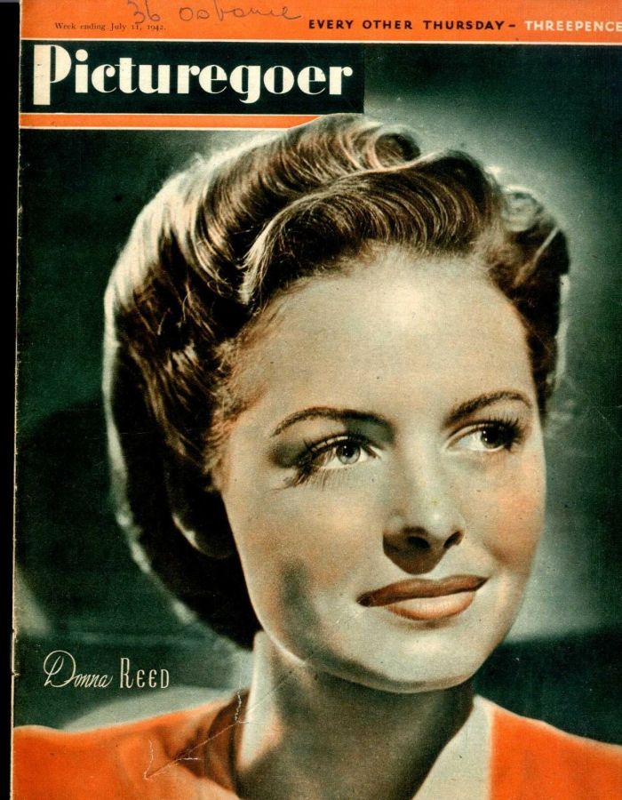 PICTUREGOER magazine side cover Issue 558  Weekly 11 July 1942