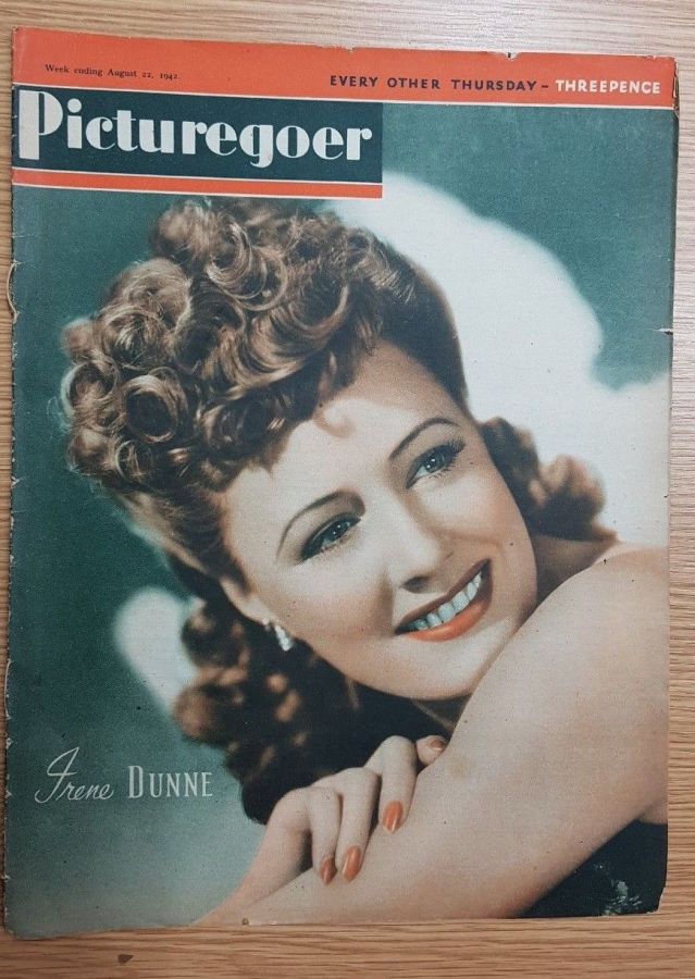 PICTUREGOER magazine side cover Issue 561  Weekly 22 August 1942