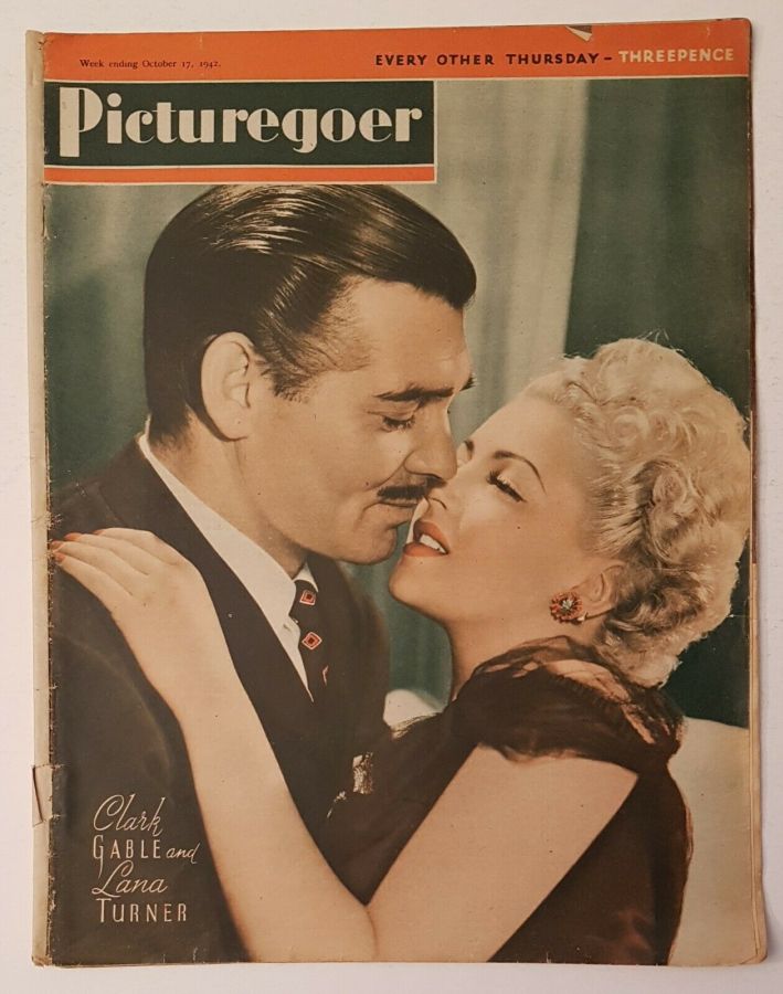 PICTUREGOER magazine side cover Issue 565  Weekly 17 October 1942
