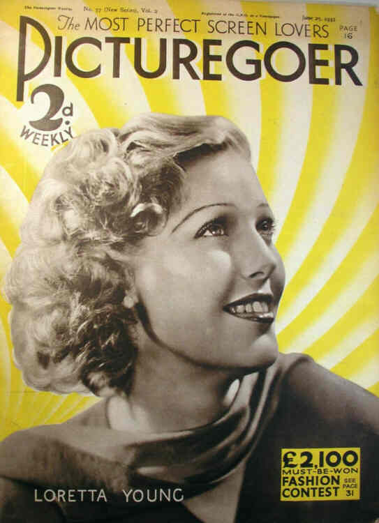 PICTUREGOER magazine side cover Issue 57  Weekly 25 June 1932