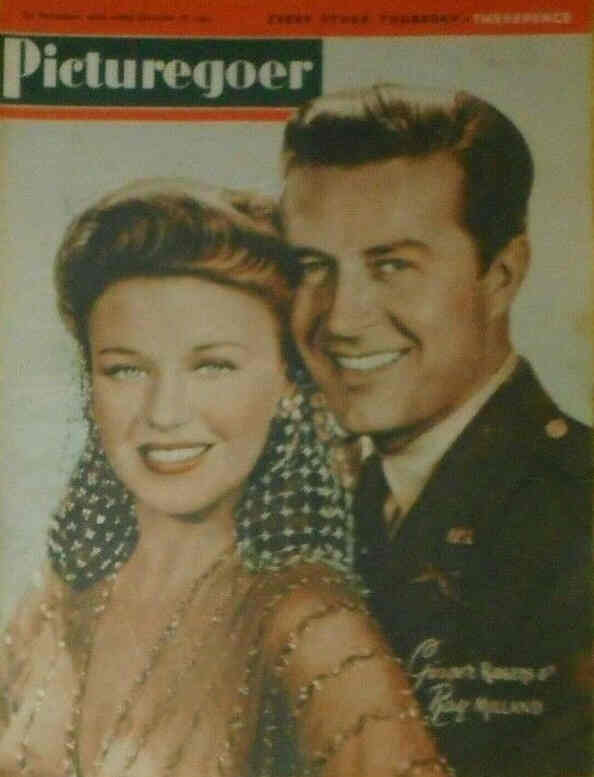 PICTUREGOER magazine side cover Issue 570  Weekly 26 December 1942
