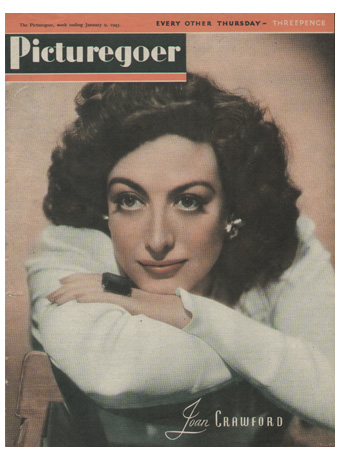 PICTUREGOER magazine side cover Issue 571  Weekly 9 January 1943