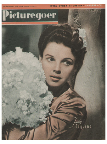 PICTUREGOER magazine side cover Issue 572  Weekly 23 January 1943
