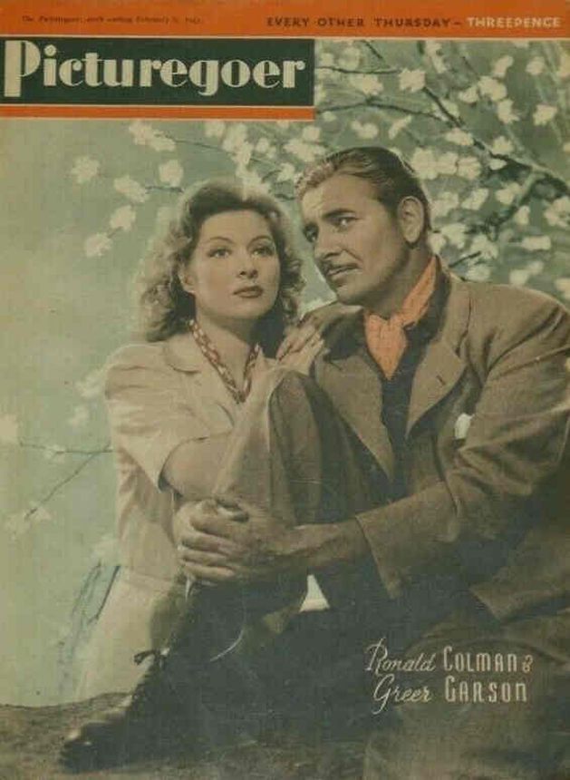 PICTUREGOER magazine side cover Issue 573  Weekly 6 February 1943