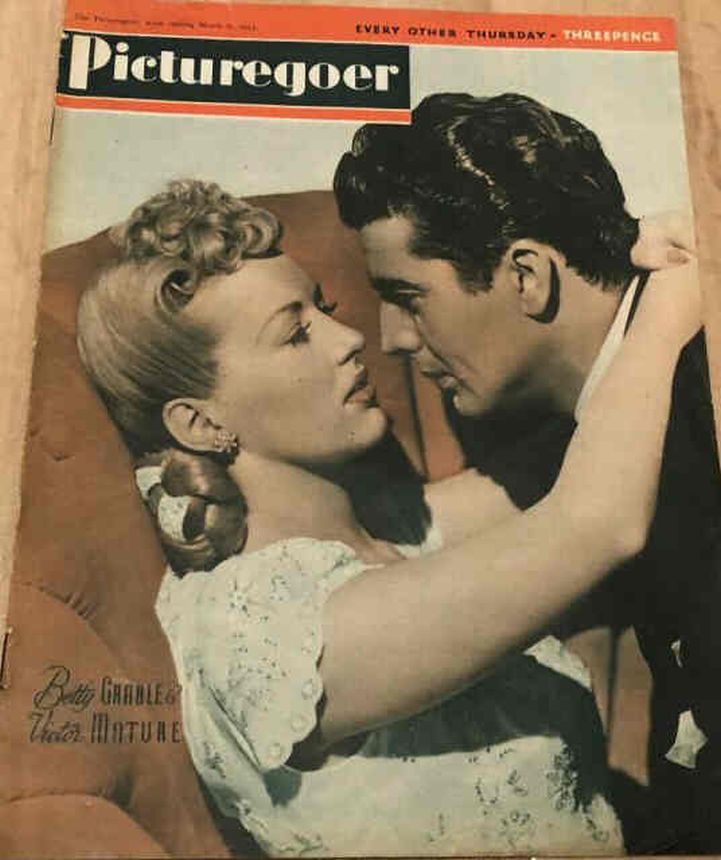 PICTUREGOER magazine side cover Issue 575  Weekly 6 March 1943