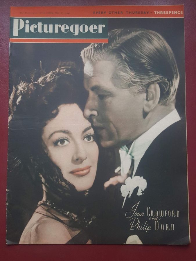 PICTUREGOER magazine side cover Issue 580  Weekly 15 May 1943