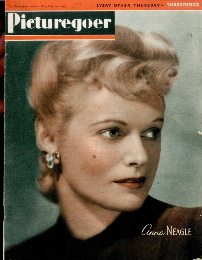 PICTUREGOER magazine side cover Issue 581  Weekly 29 May 1943