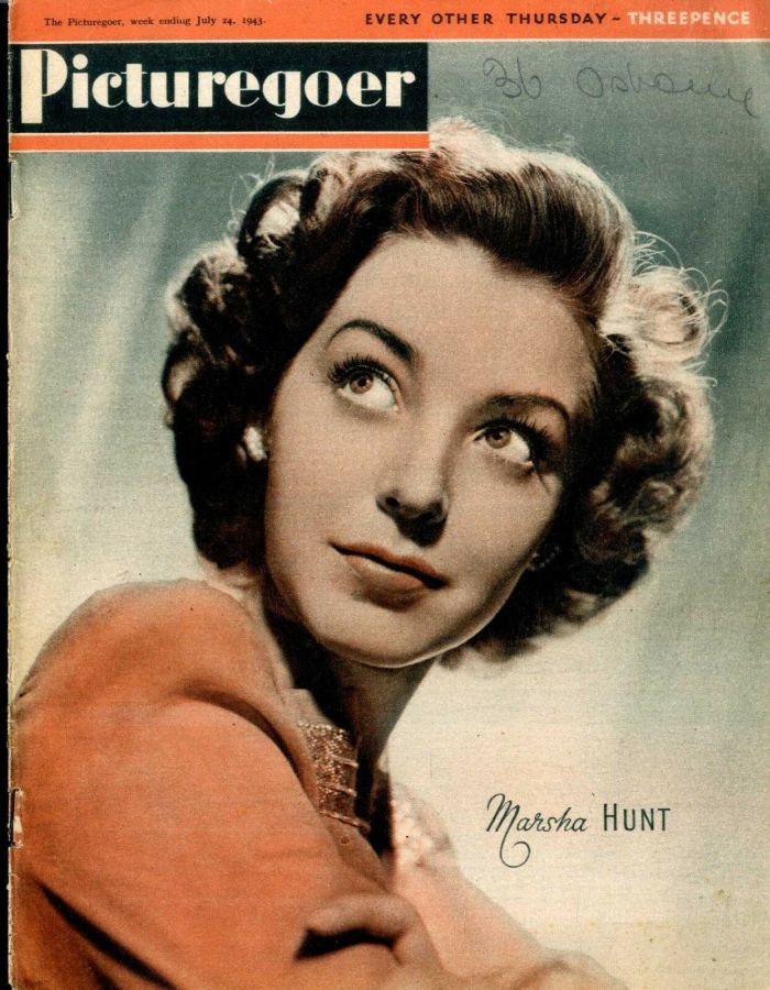 PICTUREGOER magazine side cover Issue 585  Weekly 24 July 1943