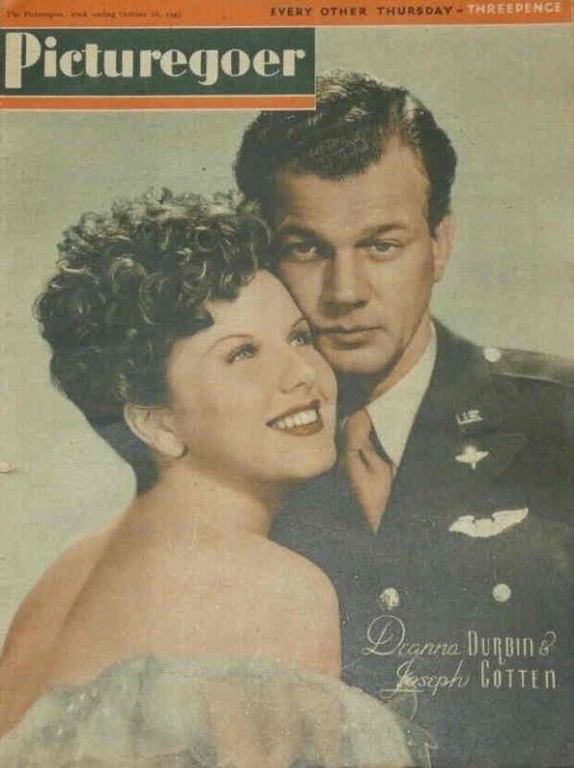 PICTUREGOER magazine side cover Issue 591  Weekly 16 October 1943