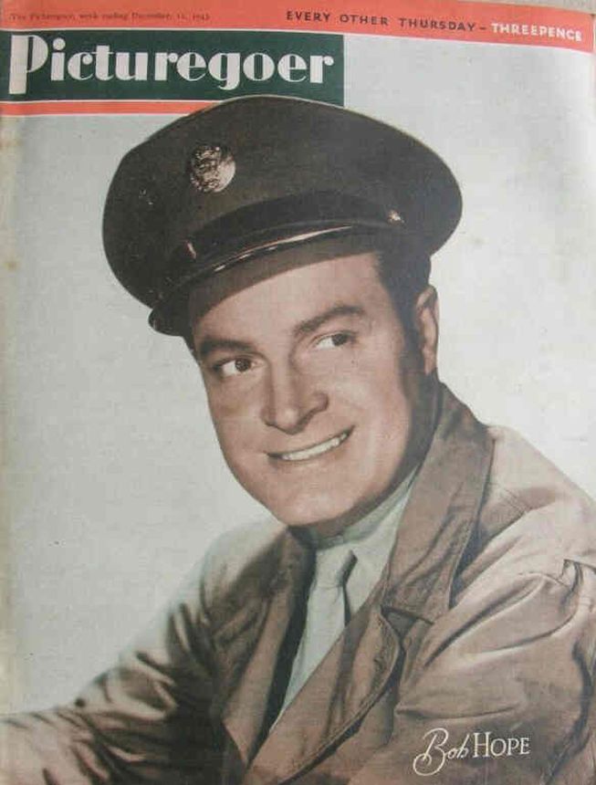 PICTUREGOER magazine side cover Issue 595  Weekly 11 December 1943