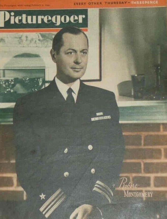 PICTUREGOER magazine side cover Issue 599  Weekly 5 February 1944