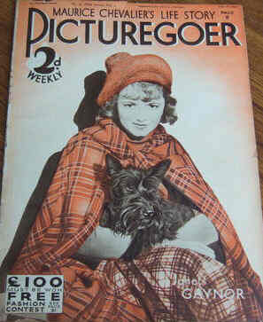PICTUREGOER magazine side cover Issue 60  Weekly 16 July 1932