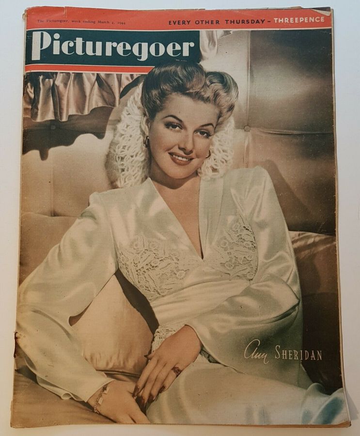 PICTUREGOER magazine side cover Issue 601  Weekly 4 March 1944