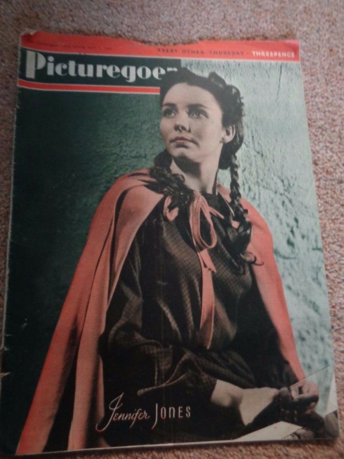 PICTUREGOER magazine side cover Issue 603  Weekly 1 April 1944