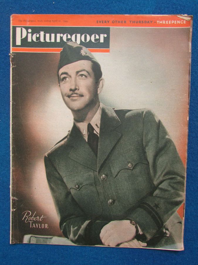 PICTUREGOER magazine side cover Issue 605  Weekly 29 April 1944