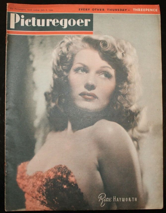 PICTUREGOER magazine side cover Issue 610  Weekly 8 July 1944