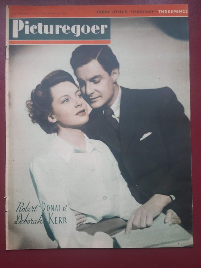 PICTUREGOER magazine side cover Issue 613  Weekly 19 August 1944