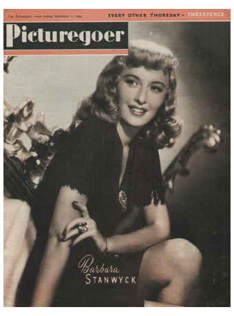 PICTUREGOER magazine side cover Issue 614  Weekly 2 September 1944
