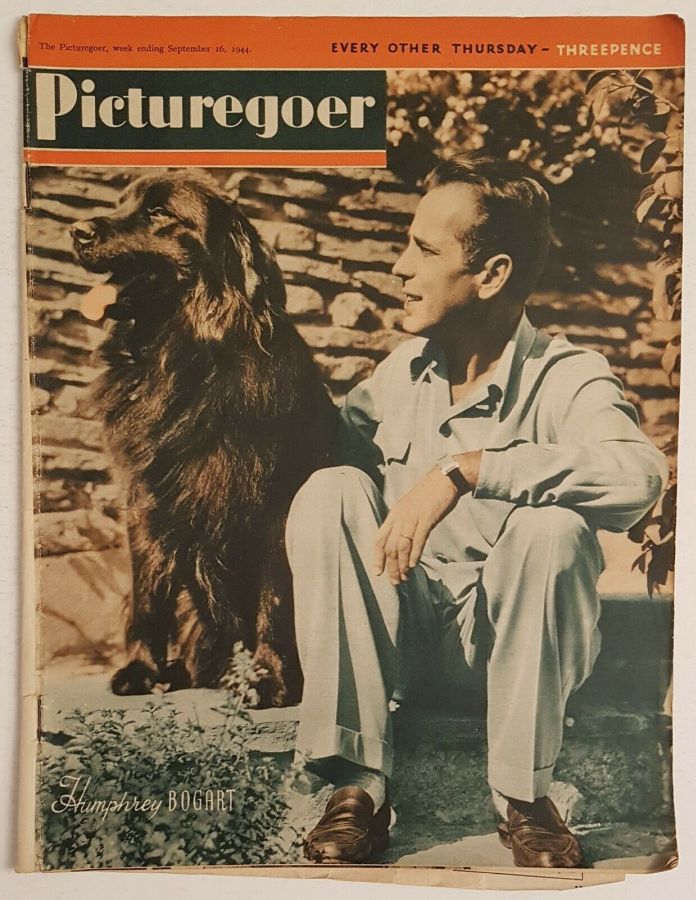 PICTUREGOER magazine side cover Issue 615  Weekly 16 September 1944