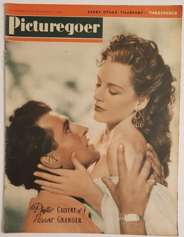 PICTUREGOER magazine side cover Issue 617  Weekly 14 October 1944