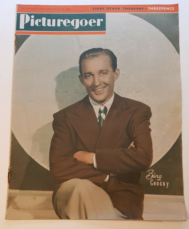 PICTUREGOER magazine side cover Issue 618  Weekly 28 October 1944
