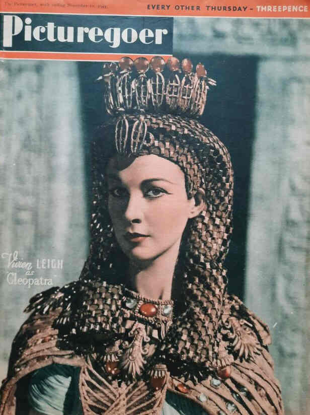 PICTUREGOER magazine side cover Issue 619  Weekly 11 November 1944
