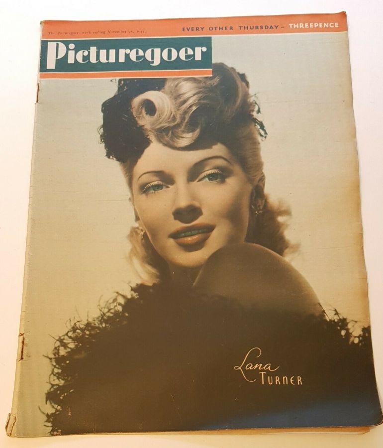 PICTUREGOER magazine side cover Issue 620  Weekly 25 November 1944