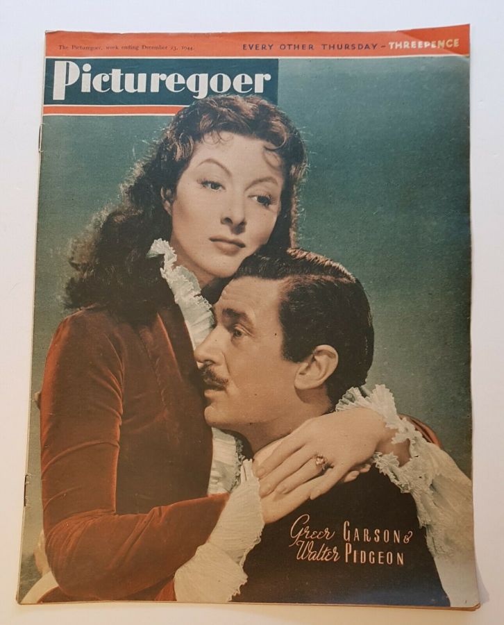 PICTUREGOER magazine side cover Issue 622  Weekly 23 December 1944