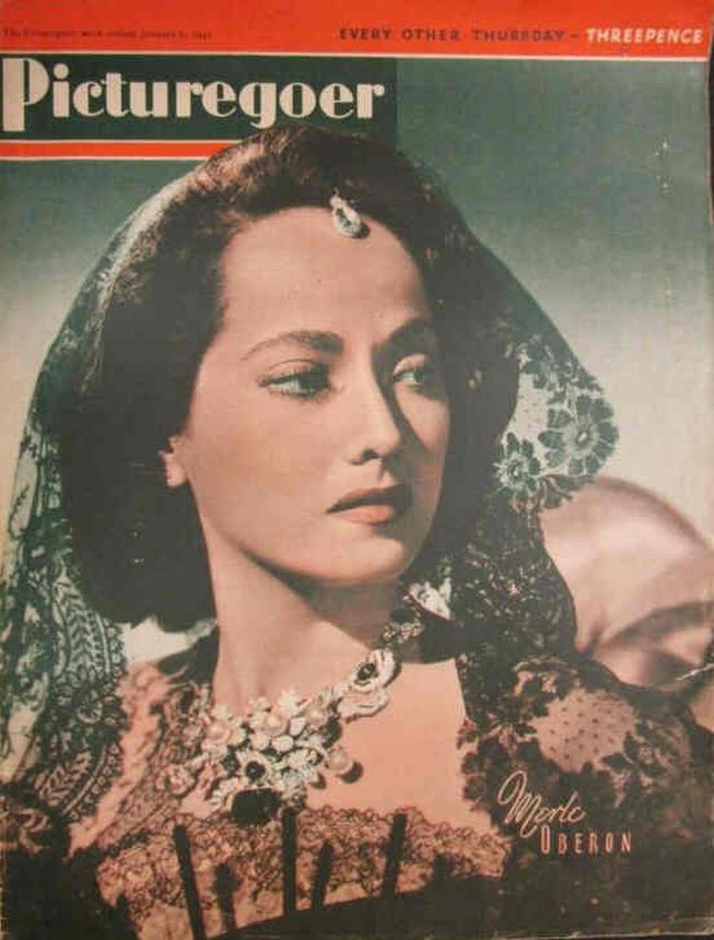 PICTUREGOER magazine side cover Issue 623  Weekly 6 January 1945