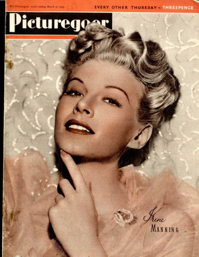PICTUREGOER magazine side cover Issue 627  Weekly 3 March 1945