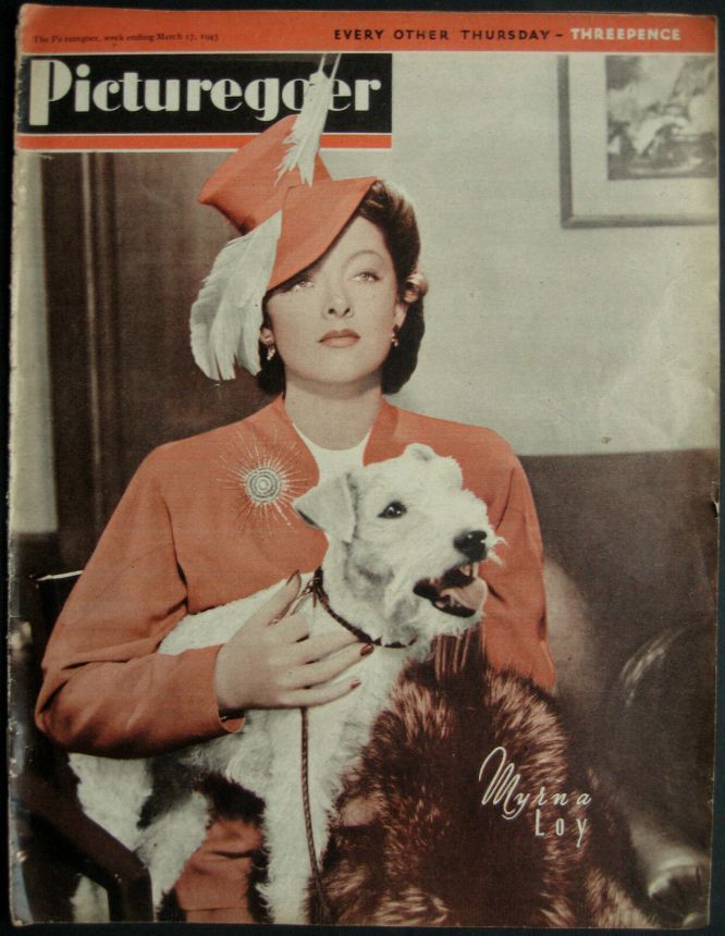 PICTUREGOER magazine side cover Issue 628  Weekly 17 March 1945