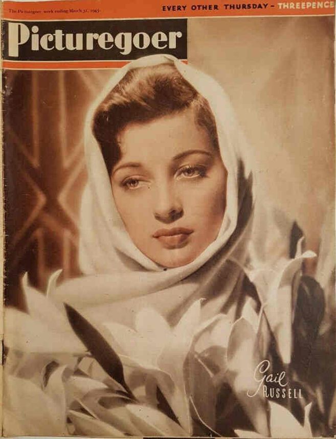 PICTUREGOER magazine side cover Issue 629  Weekly 31 March 1945