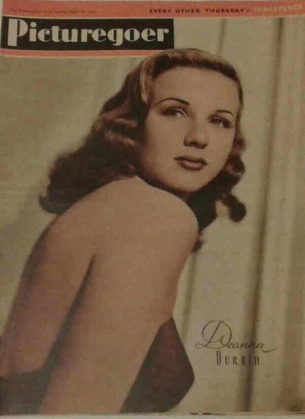 PICTUREGOER magazine side cover Issue 631  Weekly 28 April 1945